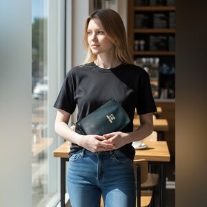 ( TYPO) Black Travel Pouch